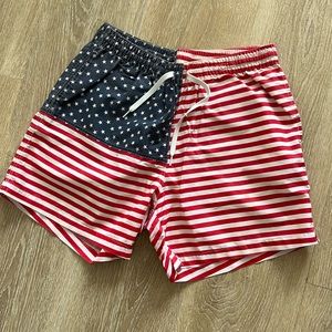 Chubbies American Flag Bathing Suit - L